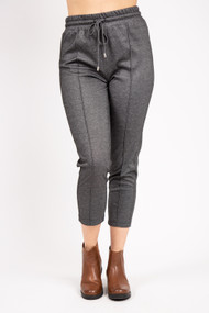 Dex Darted Pant in Charcoal