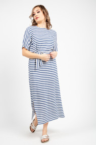 Minimum Philla Midi Dress in China Blue