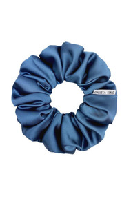 Chelsea King Satin Sleep Scrunchie in Moonlight