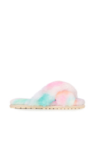 Emu Australia Mayberry Slipper in Tie Dye Fairy Floss