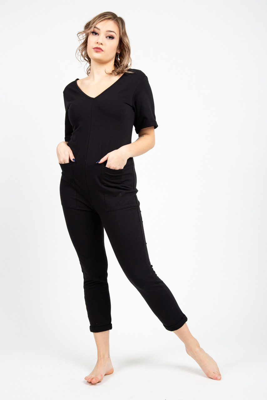 Smash + Tess Aria Romper in Midnight Black – Style Trend Clothiers