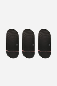 Stance Uncommon Invisible 3 Pack in Black 