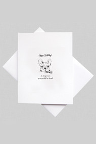 Cardideology Dead in Dog Years Card