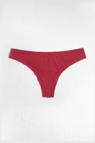 Blush Micro Thong in Red