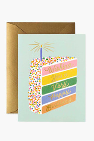 Rifle Paper Co. Cake Slice Birthday Card