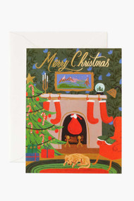 Rifle Paper Co. Christmas Eve Scene Card