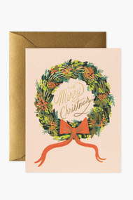 Rifle Paper Co. Christmas Wreath Card