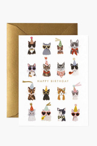 Rifle Paper Co. Cool Cats Birthday Card