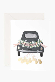 Rifle Paper Co. Just Married Getaway Card