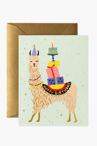 Rifle Paper Co. Llama Birthday Card