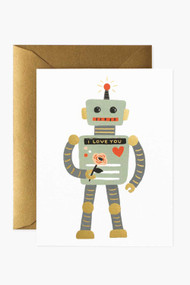 Rifle Paper Co. Love Robot Card