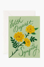 Rifle Paper Co. Marigold Sympathy Card