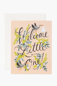 Rifle Paper Co. Welcome Little One Card