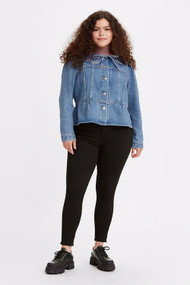 Levis Mile High Super Skinny in Black