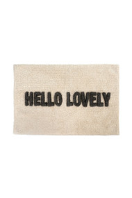 Indaba Hello Lovely Bath Mat