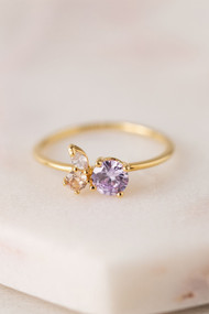 Lover's Tempo Adora Ring in Lavender