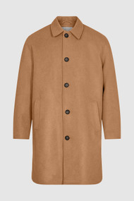 Minimum Assans Coat in Tobacco Brown