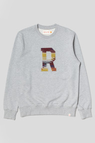 RVLT ATZ Crewneck in Grey Melange