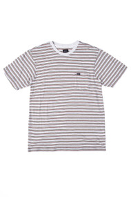 RVCA Toluca Tee in Snow Marle