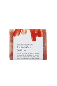 Saltspring Soapworks Rhubarb Clay Soap