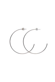 Mimi & Marge Parker Hoop in Silver