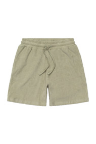 RVLT Terry Shorts in Light Green