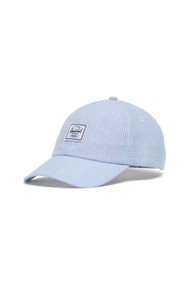 Herschel Supply Co Sylas Cap in Blue Seersucker