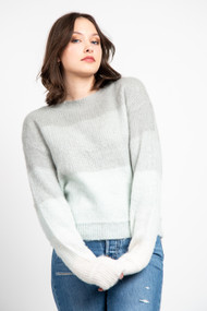 Free People Autumn Sky Pullover in Cloud