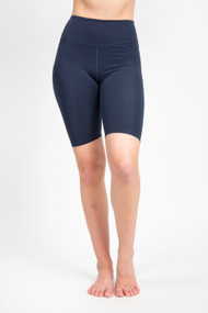 Girlfriend Collective Float Seamless High Rise Bike Short in Midnight