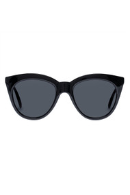 Le Specs Halfmoon Magic Sunnies in Black