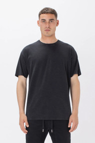 Zanerobe Box Tee in Black Salt