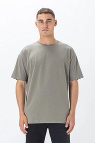 Zanerobe Box Tee in Dark Moss