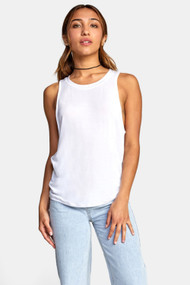 RVCA Minted Tank in Whisper White