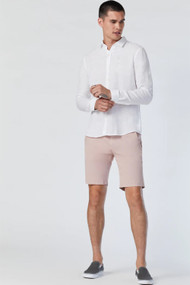 Mavi Jacob Crop Summer Twill Short in Adobe Rose