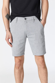 Mavi Jacob Crop Summer Stripe Short in Grey