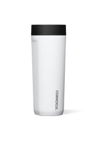 Corkcicle 17oz Commuter Cup in Gloss White