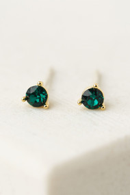 Lover's Tempo May Kaleidoscope Birthstone Studs in Gold