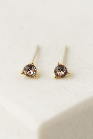 Lover's Tempo October Kaleidoscope Birthstone Studs in Gold