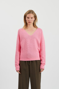 Minimum Stinea Sweater in Satchet Pink