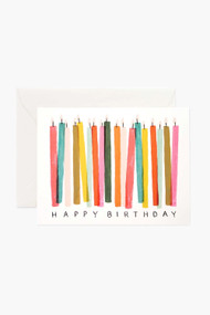 Rifle Paper Co. Birthday Candle Card