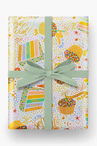 Rifle Paper Co. Birthday Cake Continuous Roll Wrap