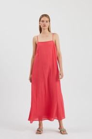 Minimum Vikilina Maxi Dress in Paradise Pink