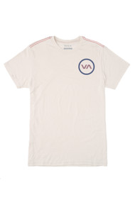 RVCA Mod Tee in Vintage White