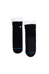 Stance Rowan Slipper in Black