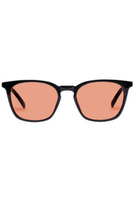 Le Specs Huzzah Sunnies in Black + Cinnamon Tortoise