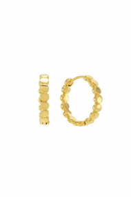 Lover's Tempo Cleo Hoops in Gold