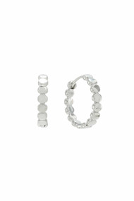 Lover's Tempo Cleo Hoops in Silver