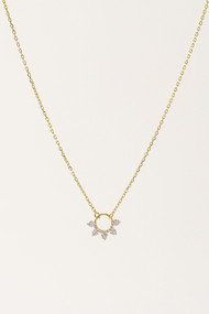 Lover's Tempo Talia Necklace in Clear