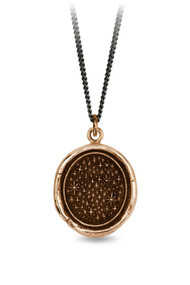 Pyrrha We Are Stardust Talisman in Bronze 18"