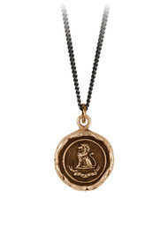 Pyrrha Lion Talisman in Bronze 18"